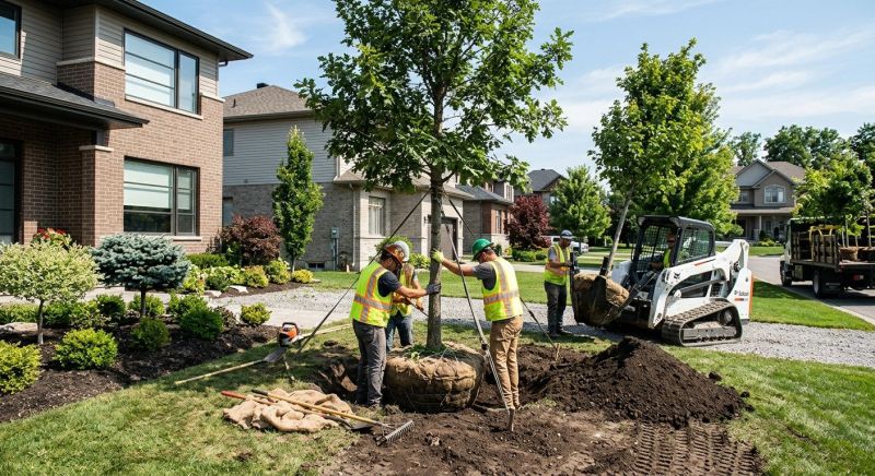 Maple Tree Planting in Honolulu, HI